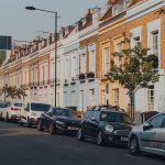 London, Uk - August 12, 2020: Cars Parked Outside Pastel Coloure