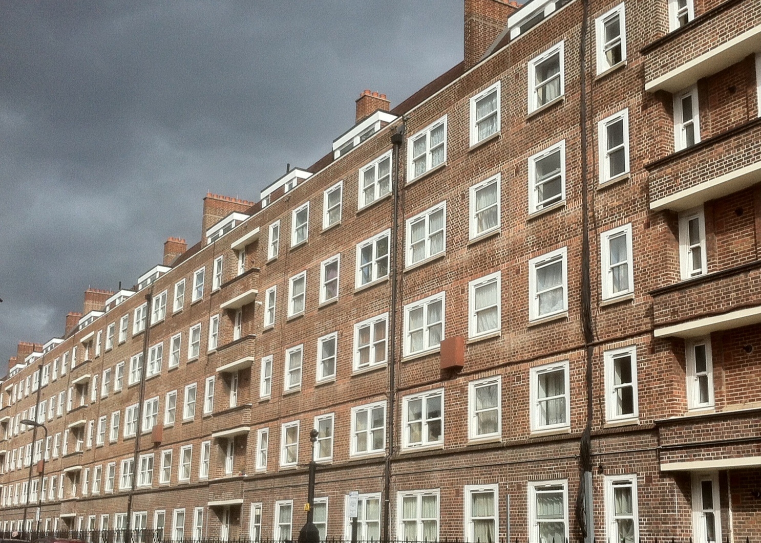 estate agents hackney - Social housing, like these flats in Hackney